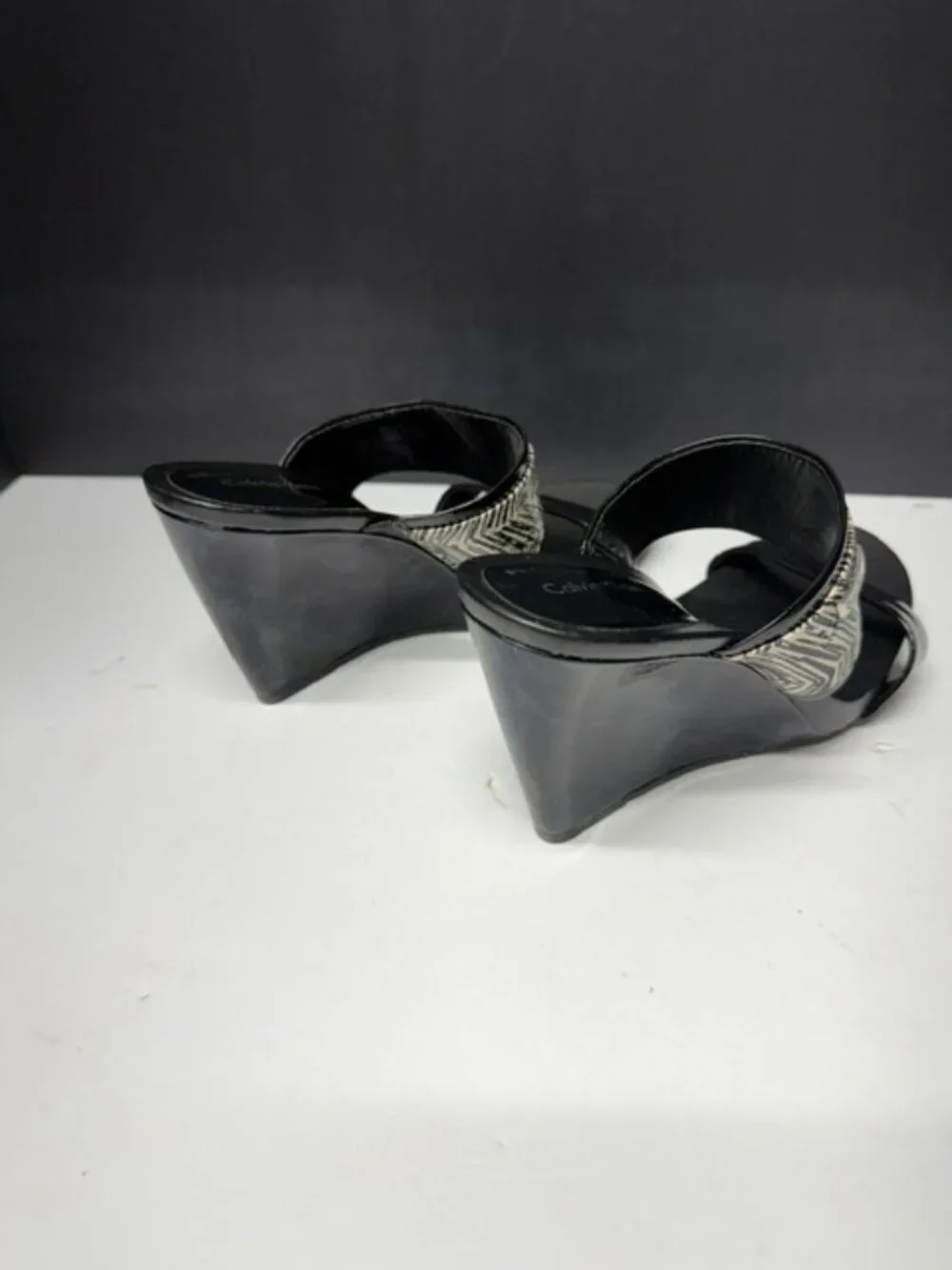 Calvin Klein Omira Wedge Sandal Woman's Size 9.5